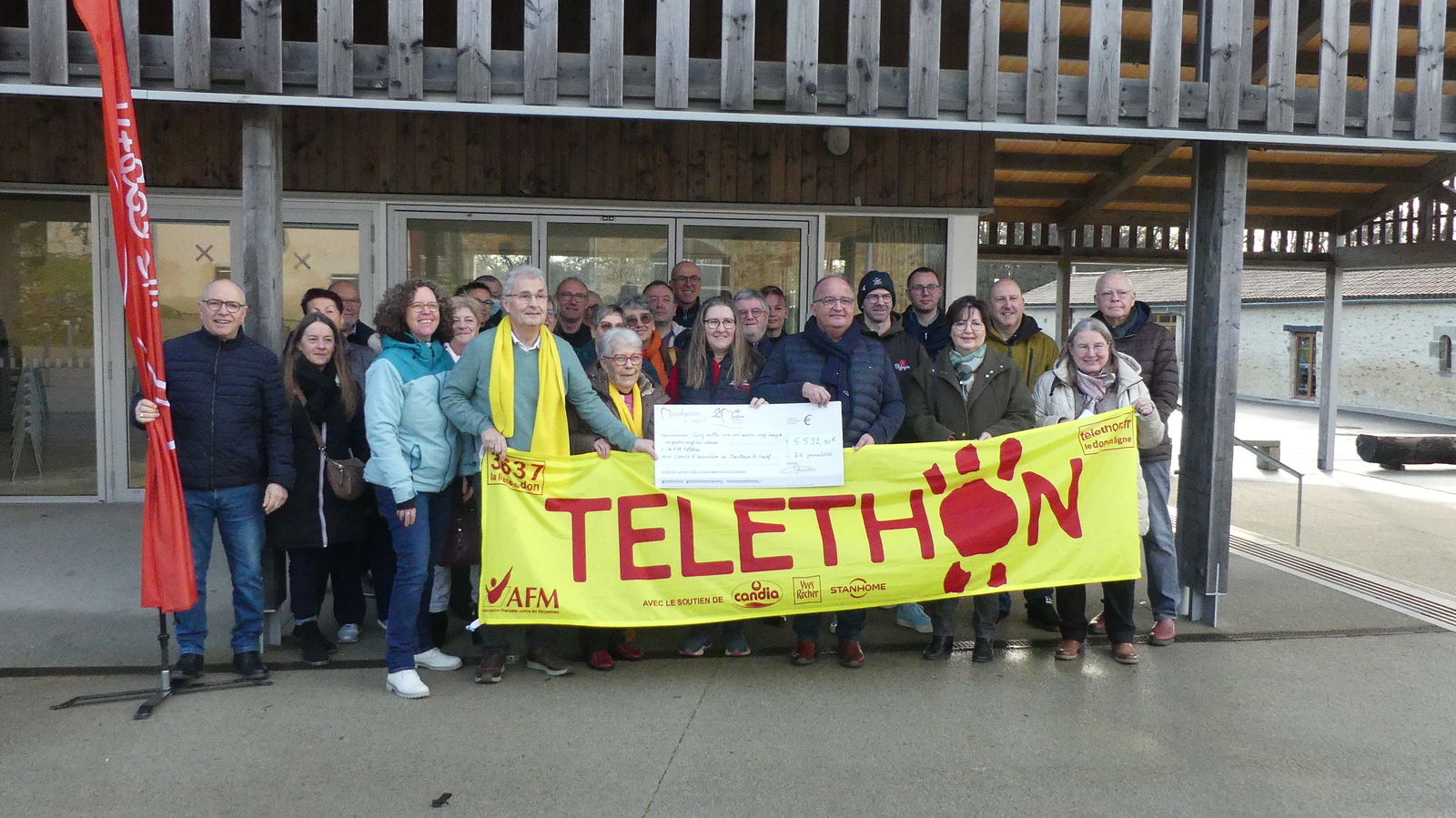 REMISE CHEQUE TELETHON 2025