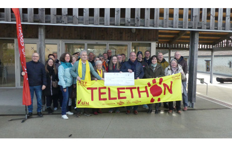 REMISE CHEQUE TELETHON 2025
